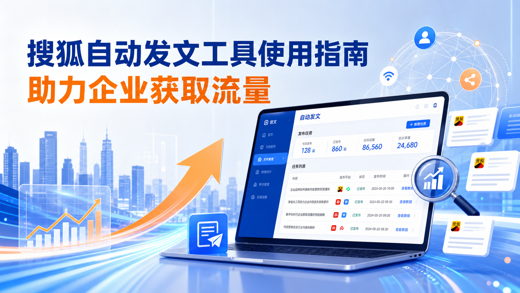 搜狐自动发文工具的使用指南:助力东城企业获取流量